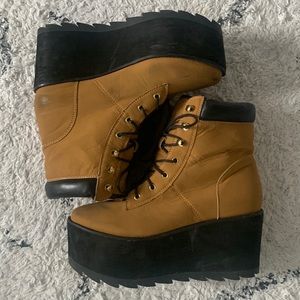 YRU Werq Platform Boots